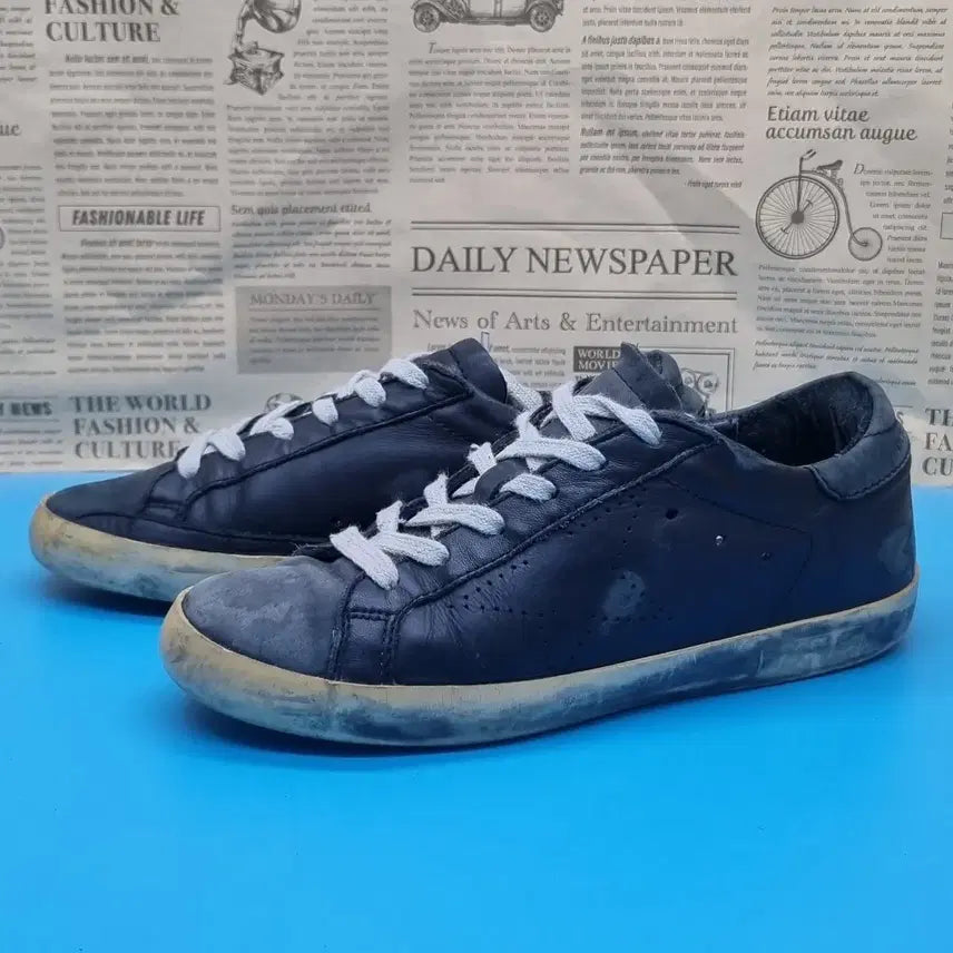 [BUNJANG] Golden Goose Superstar Black Sneakers Size 36 / 골든구스 슈퍼스타 블랙 스니커즈 36 230