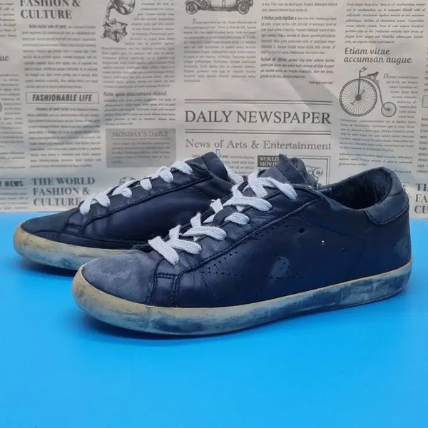 [BUNJANG] Golden Goose Superstar Black Sneakers Size 36 / 골든구스 슈퍼스타 블랙 스니커즈 36 230