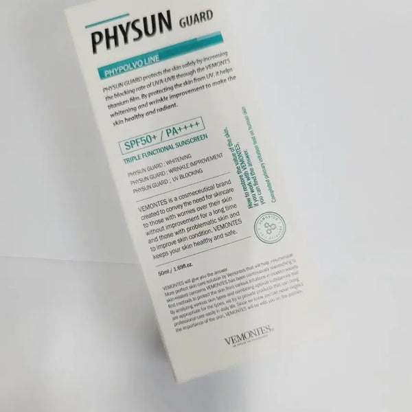 [BUNJANG] BEMONTEUS Python Guard Sun Cream SPF50+ PA++++ / 베몽테스 파이썬 가드