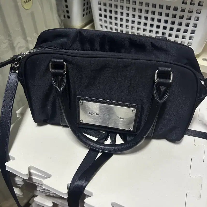 [BUNJANG] Matin Kim Baby Sporty Tote Bag Black / 마뗑킴 베이비 스포티 토트백 블랙