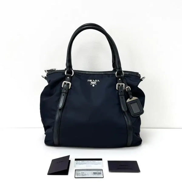[BUNJANG] Prada Tessuto Soft Calf Shoulder Bag 1BC116 / 프라다 포코노 테수토 숄더백 1BC116