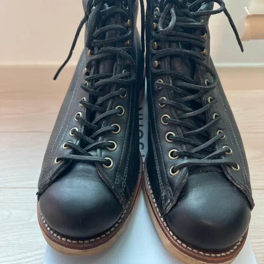 [BUNJANG] Chippewa 1901M34 5-Inch Bridgeman Monkey Boots 7EE (US 250) Black Odessa Leather Vibram Christy Wedge Sole / 치페와 1901M34 5인치 브릿지맨 몽키부츠 7EE(250)