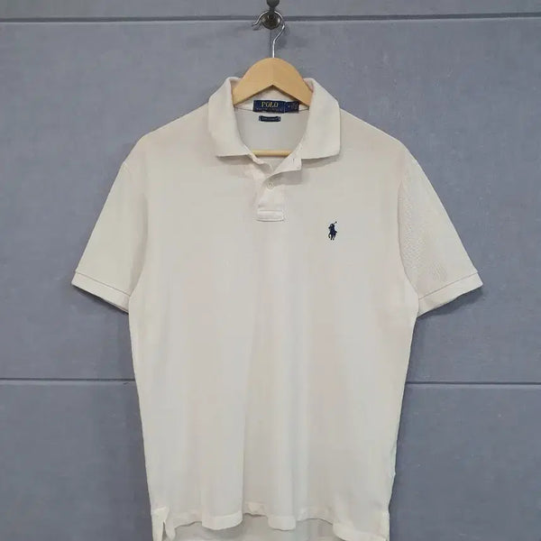 [BUNJANG] Polo Ralph Lauren Custom Slim Fit Polo Shirt Beige M / #폴로 랄프로렌 커스텀 슬림핏 카라티 베이지 M