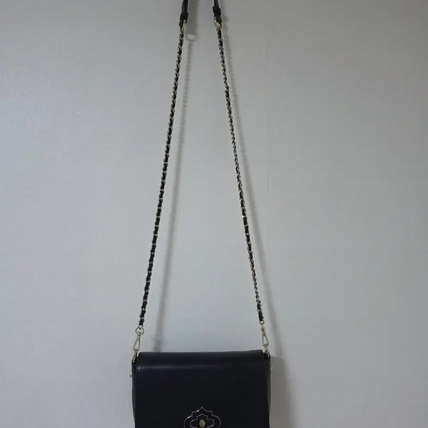 [BUNJANG] Oryany Leather Chain Crossbody Bag / 오야니 가죽 체인 크로스백