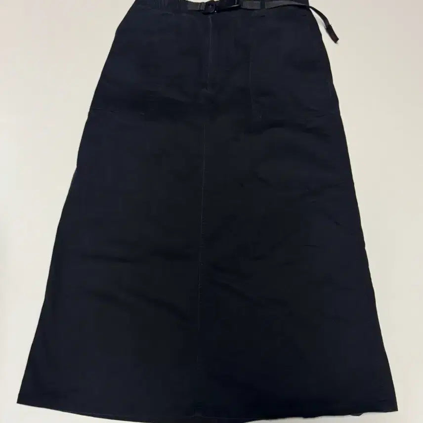 [BUNJANG] Gramicci Women's Belted Vintage Long Skirt - Black / 정품!! 여성 그라미치 우먼스 벨티드 빈티지 롱 스커트 M 블랙