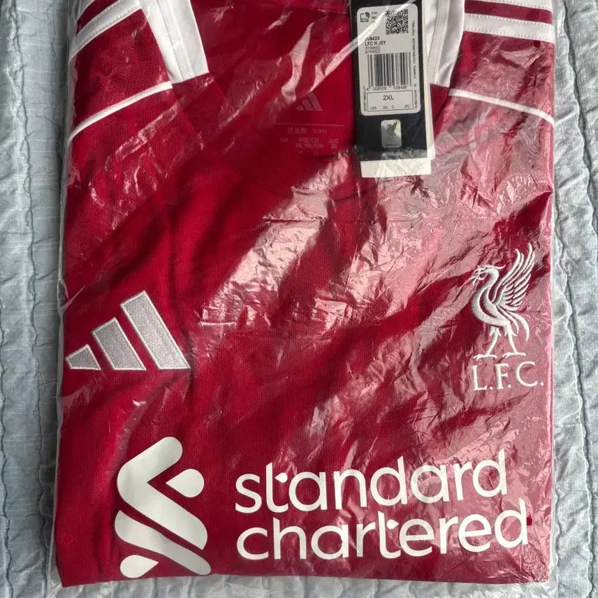 [BUNJANG] Liverpool 25-26 Home Short Sleeve Jersey (International XL) / 25-26 리버풀 홈 반팔 해외2XL