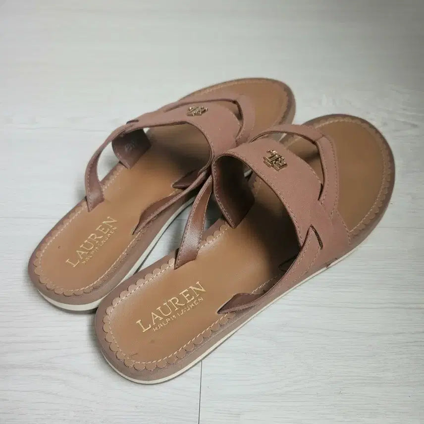 [BUNJANG] Polo Ralph Lauren Women's Flip-Flop Sandals Size 39 / 폴로 랄프로렌 쪼리 샌들39사이즈