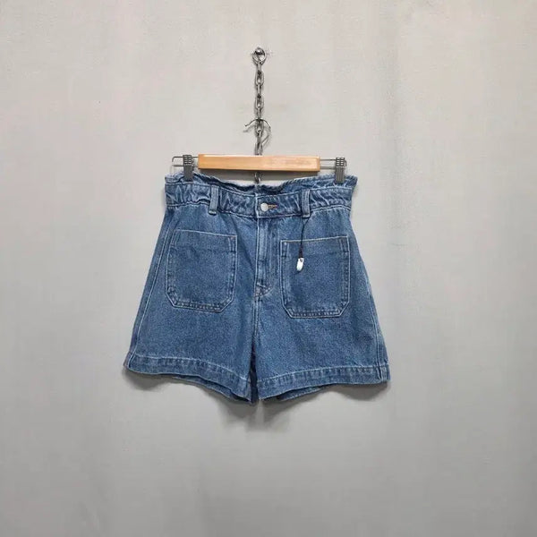 [BUNJANG] Zara Banding Denim Shorts (New) / 자라 밴딩 데님반바지(새상품)