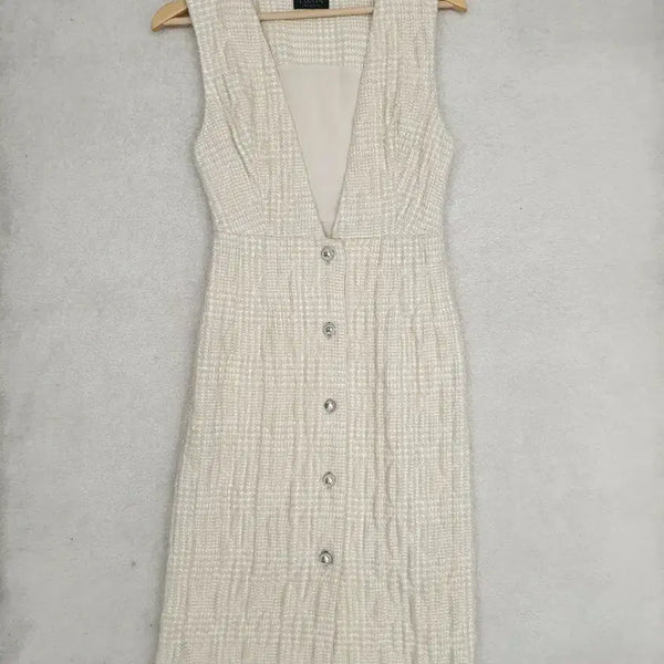 [BUNJANG] Lanvin Button Dress (Size 55) / 랑방 버튼 원피스(55)