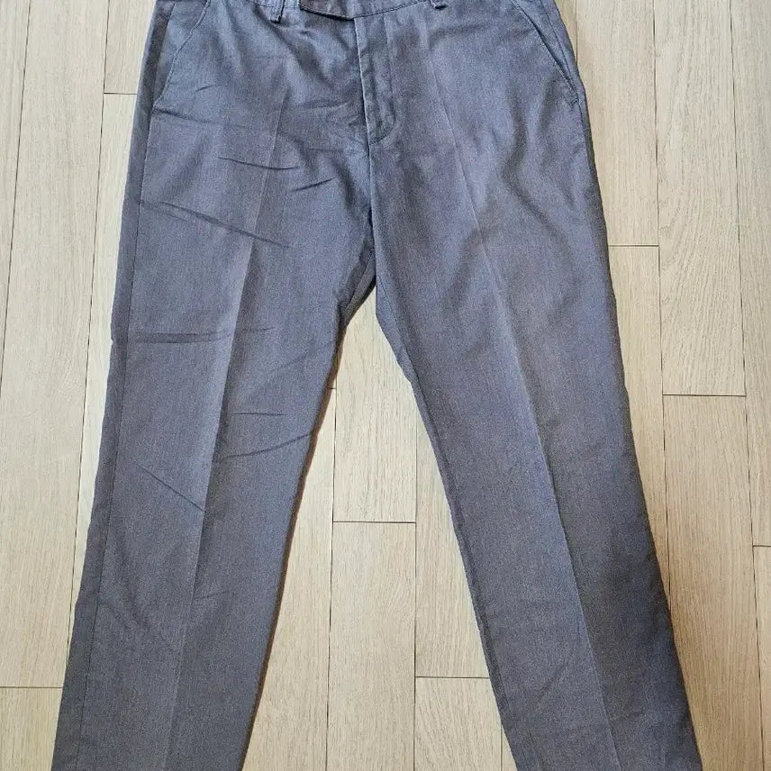 [BUNJANG] Monocle Summer Grey Slacks (MP6) / 33-34) 여름용 모노클 그레이 슬랙스 (MP6)
