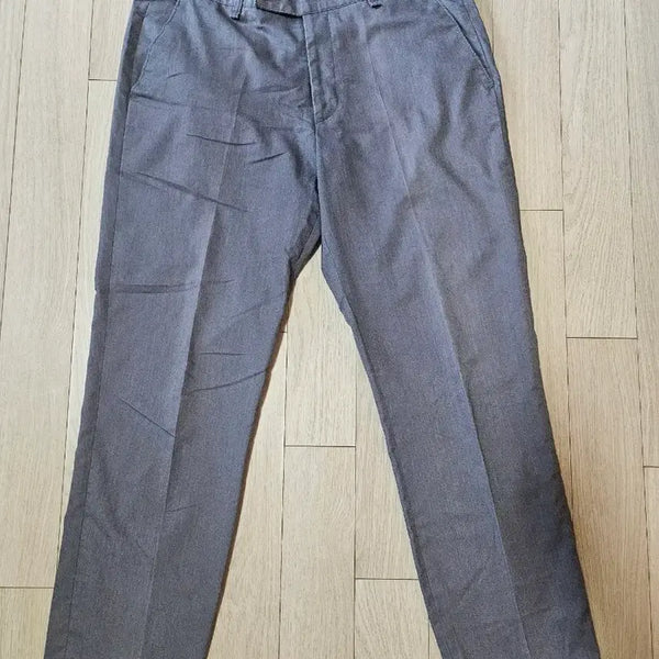 [BUNJANG] Monocle Summer Grey Slacks (MP6) / 33-34) 여름용 모노클 그레이 슬랙스 (MP6)