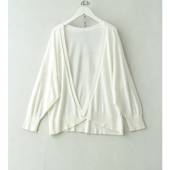 [BUNJANG] DRESKIP White Summer Open Cardigan / DRESKIP 화잇 썸머 오픈 가디건