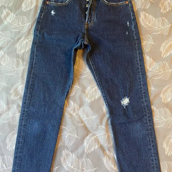 [BUNJANG] Levi's 501s Jeans / 리바이스 501s 진청 25x길이수선