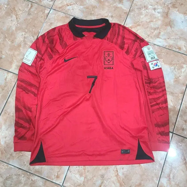 [BUNJANG] Nike 2022-2024 South Korea National Football Team Long Sleeve Jersey XXL / 나이키 22 24 대한민국 축구국대 롱슬리브 축구져지
