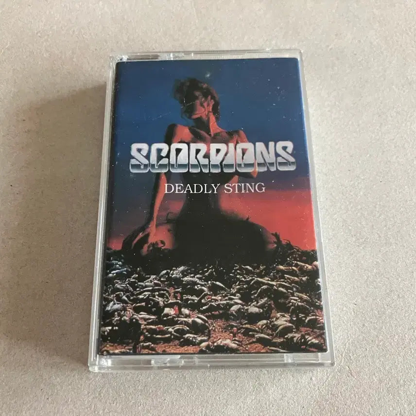 [BUNJANG] Scorpions Deadly Sting 1990s Cassette Tape / 90년대 스콜피언스 Deadly Sting 카세트테이프