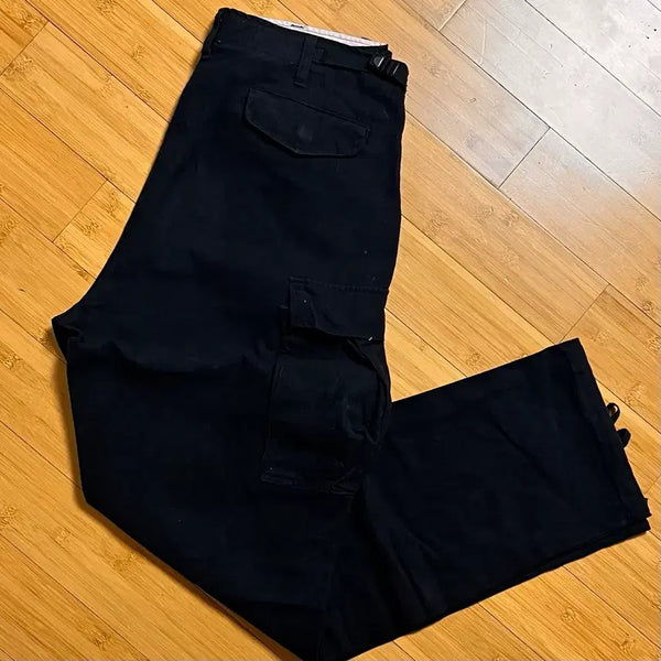[BUNJANG] Military Black Cargo Pants W31 / 밀리터리 블랙 카고팬츠 W31