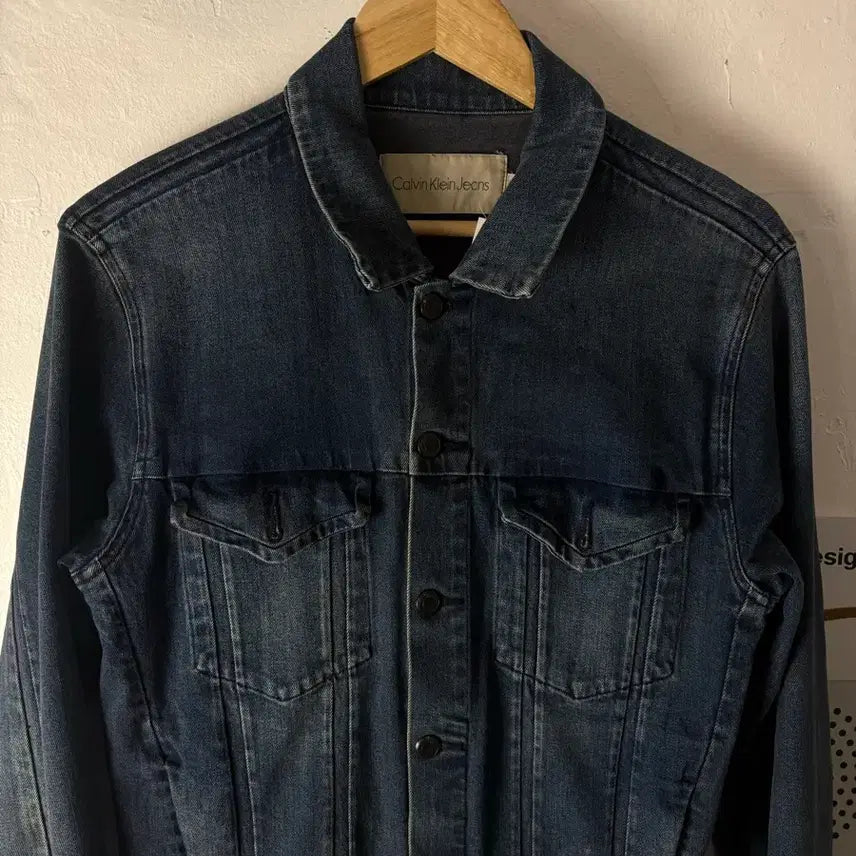 [BUNJANG] Calvin Klein Denim Jacket / 캘빈클라인 청자켓