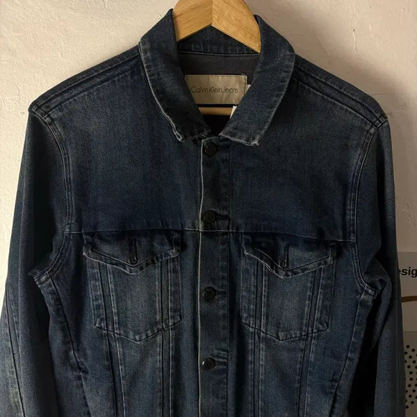 [BUNJANG] Calvin Klein Denim Jacket / 캘빈클라인 청자켓