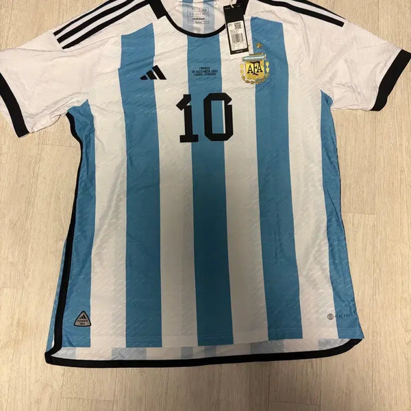 [BUNJANG] Argentina 2-Star Messi Authentic Jersey (vs. France) XL / [새상품,XL] 22아르헨티나 2성 메시 유니폼 어센틱(vs프랑스)