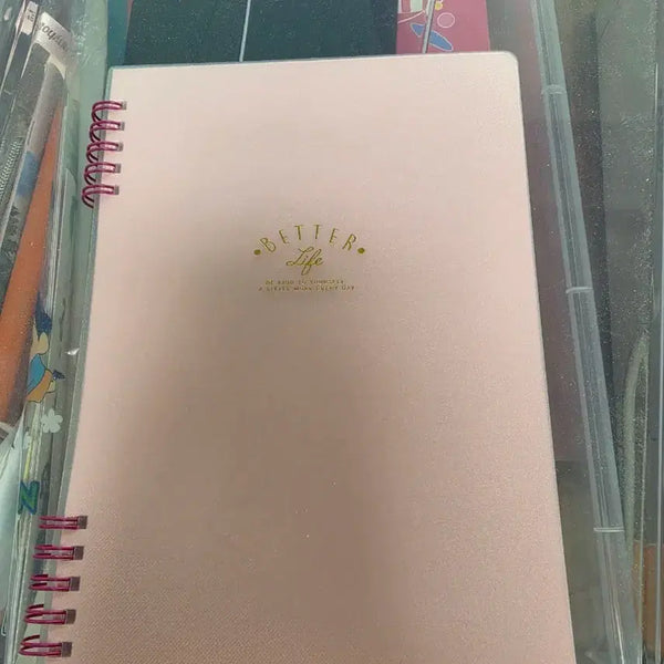 [BUNJANG] Better Life Spring Notebook Pink / 핑크색 Better Life 스프링 노트 판매