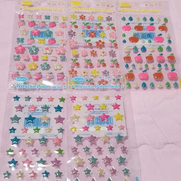 [BUNJANG] Heisei Retro Sticker Bundle Set / 헤이세이 레트로 스티커 일괄