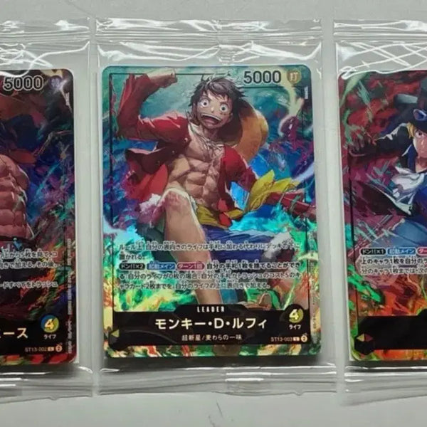 [BUNJANG] One Piece Card Seven-Eleven Limited Promo Set / 원피스 카드 세븐일레븐(7-Eleven) 한정 프로모 3종 세트 판매