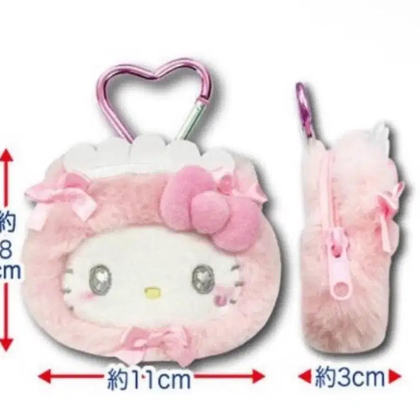[BUNJANG] Hello Kitty Neko Series Carabiner Pouch / 헬로키티 네코시리즈 카라비너 파우치