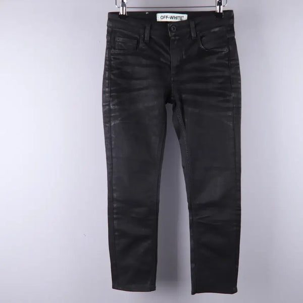 [BUNJANG] Off-White Black Coated Jeans (Size 26) / (여성) 오프화이트 블랙 코팅진 (26)