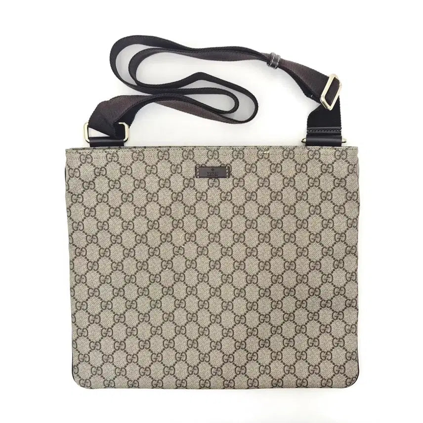 [BUNJANG] Gucci GG Supreme PVC Messenger Crossbody Bag 201446 / [중고명품셀렉트]구찌 PVC 메신저 크로스백 201446