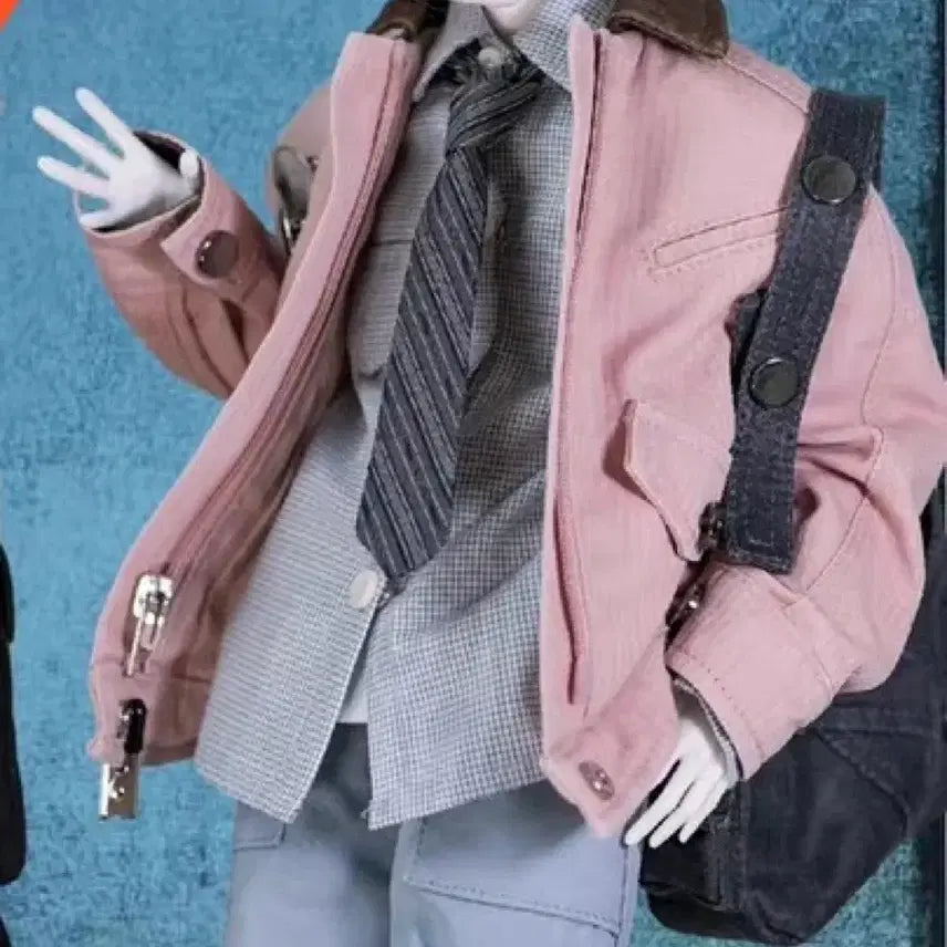 [BUNJANG] MSD Boy Jacket Outerwear Pink / 큰 미니 남아 msd 자켓 아우터 핑크