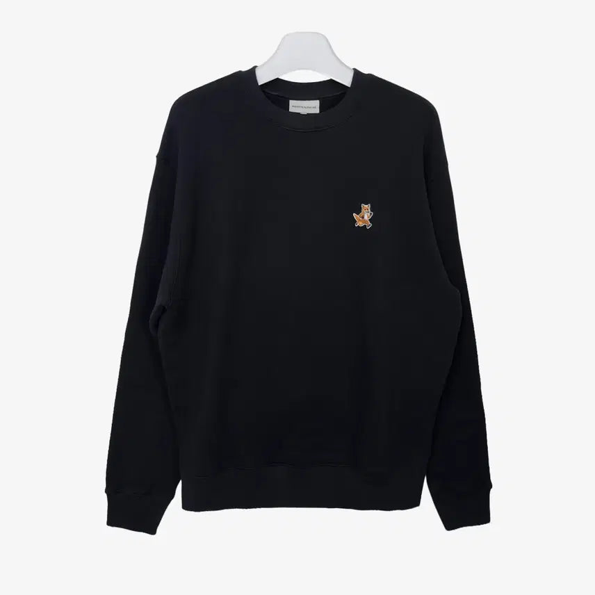 [BUNJANG] Maison Kitsuné Cotton Sweater / 메종키츠네 MM00313 기모 스웨터 L 블랙 코튼 PA0U8QHB