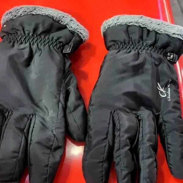 [BUNJANG] Calvin Klein Women's Winter Gloves Black / 캘빈클라인 여성 방한 장갑 블랙