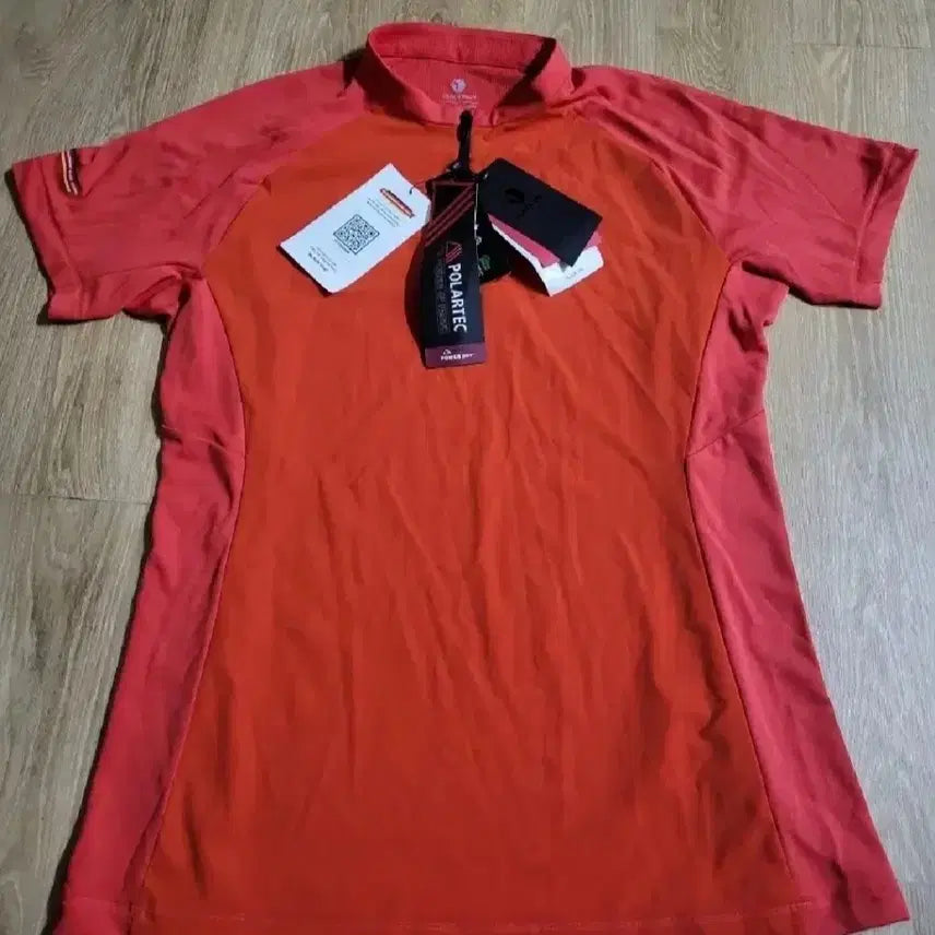 [BUNJANG] Black Yak Women's Polartec T-Shirt Orange/Pink Size 95 / 95 블랙야크 티셔츠 새제품