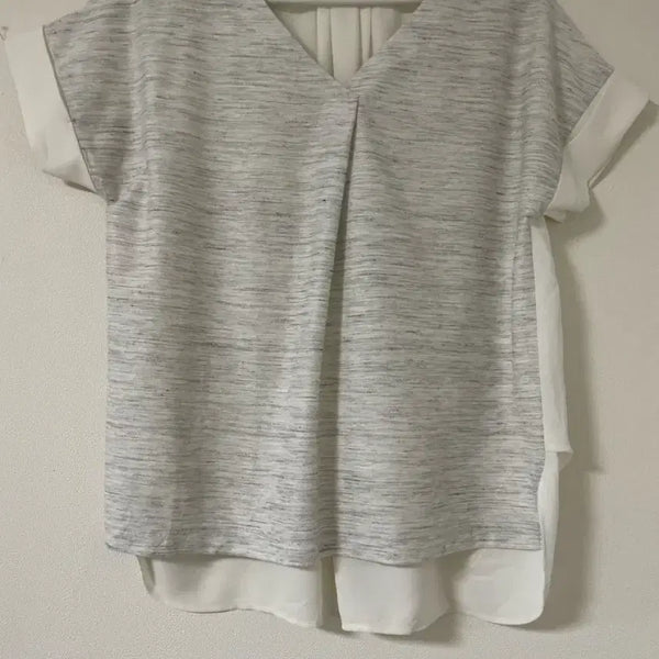 [BUNJANG] Rive Droite Linen Blend Blouse / 일본의류브랜드 Rive droite 린넨섞인 블라우스