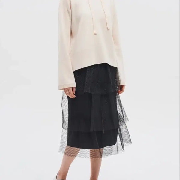 [BUNJANG] Time Tiered Tulle Skirt / 한섬 타임 티어드 튤 스커트