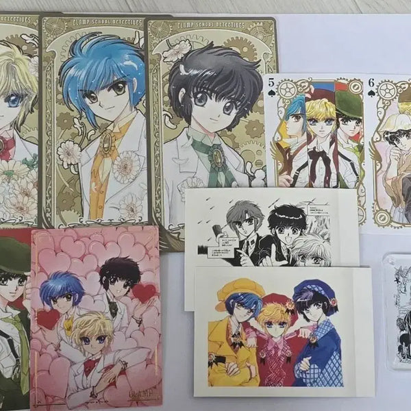 [BUNJANG] Clamp Gakuen Tanteidan Arcana Pass Card Keychain / 클램프전 clamp 학원탐정단 지류 아르카나 파샤 트럼프 카드 키링