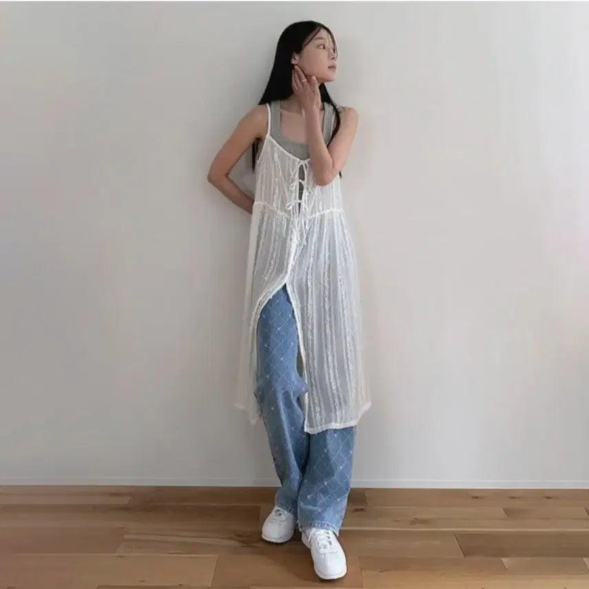 [BUNJANG] Mardi Mercredi Layered Dress / 마가린핑거스 레이어드 원피스(새상품)