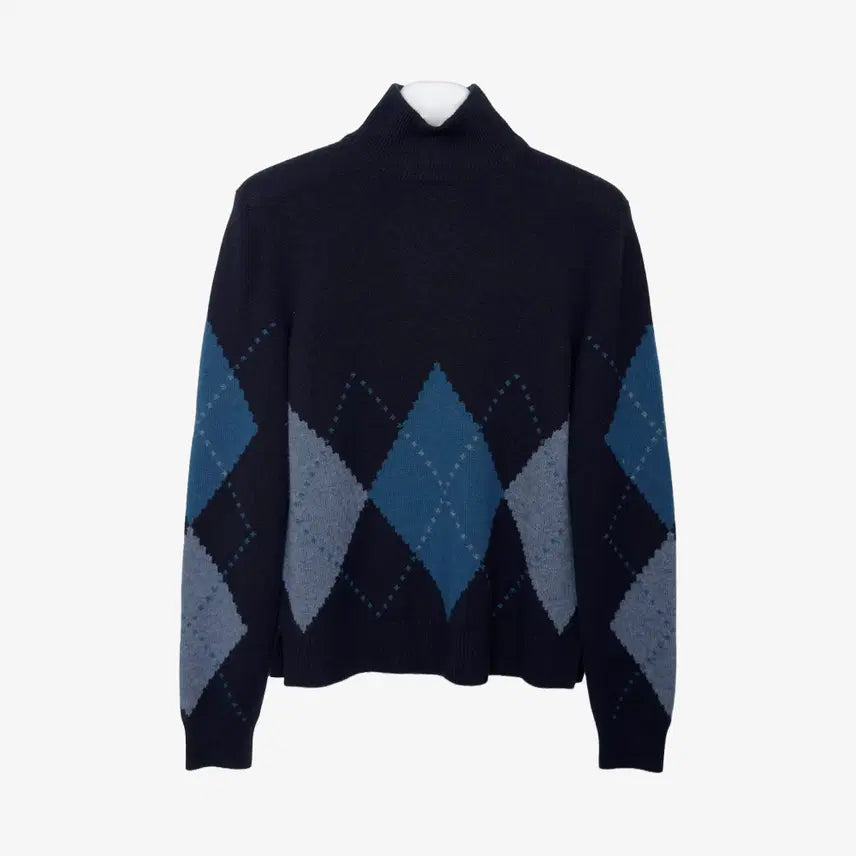 [BUNJANG] Loro Piana Abigail Turtleneck Cashmere Knit Navy / [42] 로로피아나 아비가일 터들넥 캐시미어 니트 네이비 GBVYTP4L