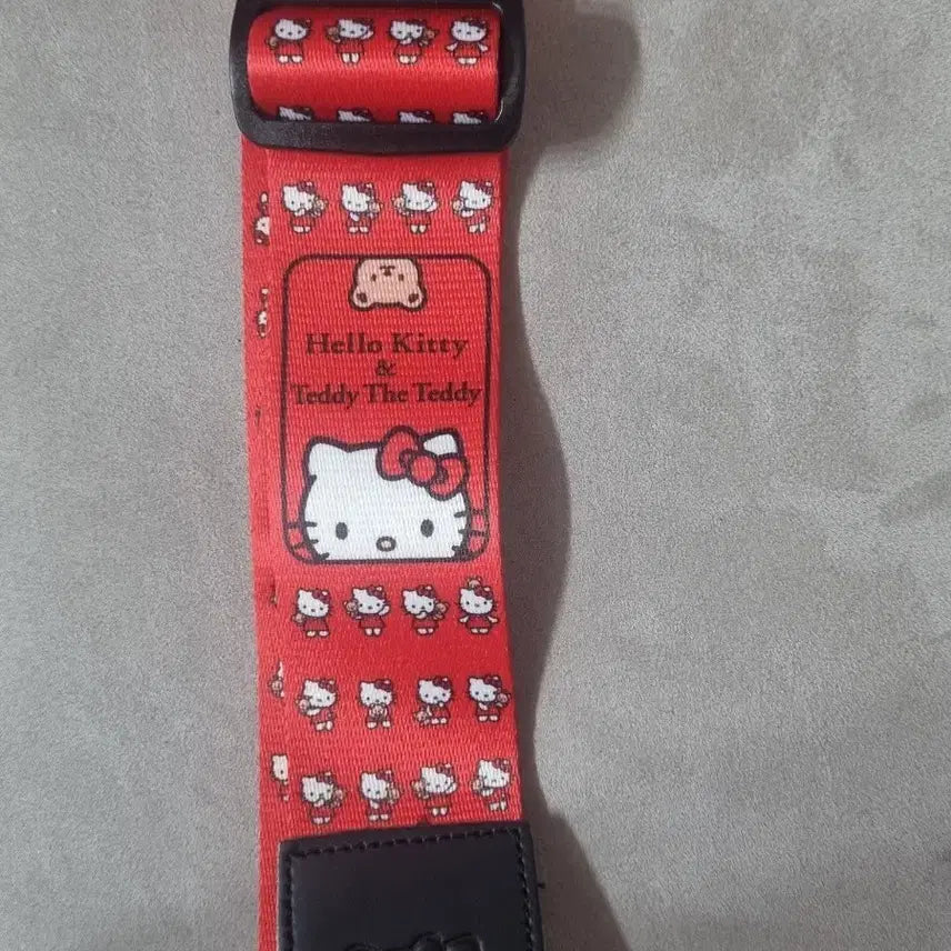 [BUNJANG] Sanrio Hello Kitty Guitar Strap (Corona Brand) / [정품] 고전 키티 기타 밴드줄 (코로나 브랜드)