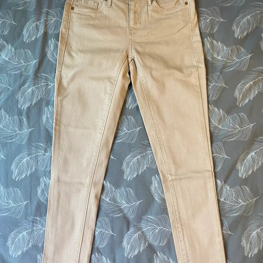 [BUNJANG] Calvin Klein Beige Skinny Jeans / 캘빈클라인 베이지 스키니 청바지 26