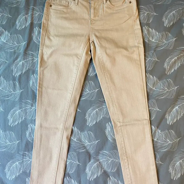 [BUNJANG] Calvin Klein Beige Skinny Jeans / 캘빈클라인 베이지 스키니 청바지 26