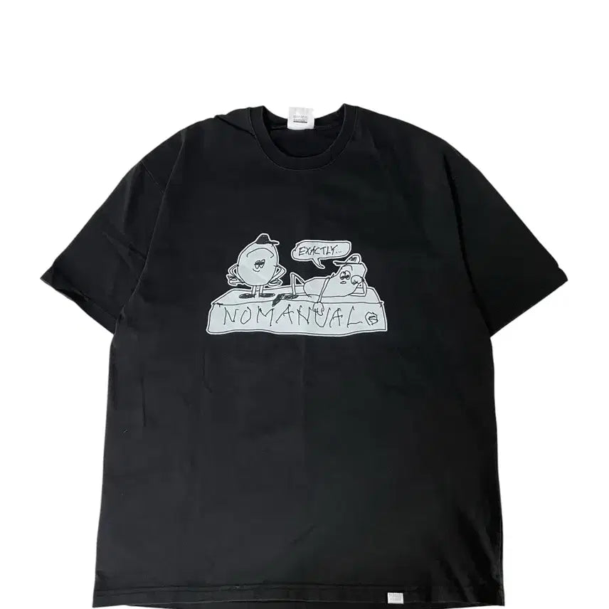 [BUNJANG] No Manual T-shirt / 노메뉴얼 반팔