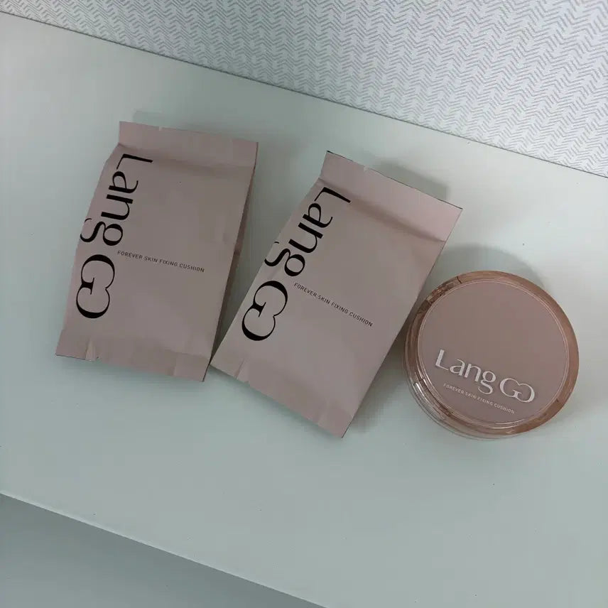 [BUNJANG] Make Up For Ever Skin Fixing Cushion Set (Case + 2 Refills) / 랑끄 포에버 스킨 픽싱 쿠션 본품 케이스+리필 2개 세트