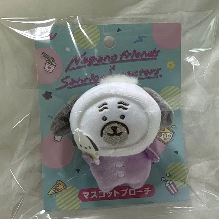 [BUNJANG] Pochacco & Nagano's Pug Sanrio Brooch Badge, Figure / 포차코 나가노 농담곰 퍼그 산리오 브로치 뱃지 인형 가챠 피규어