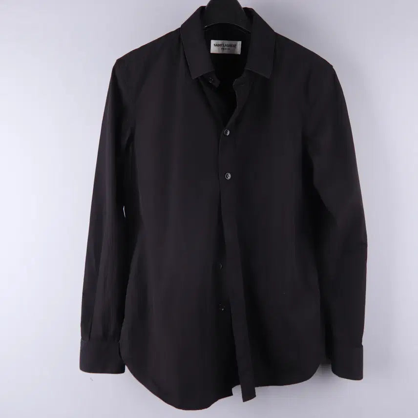[BUNJANG] Saint Laurent Black Shirt Size 34 / SAINT LAURENT 생로랑 여성 블랙 셔츠 F34 사이즈