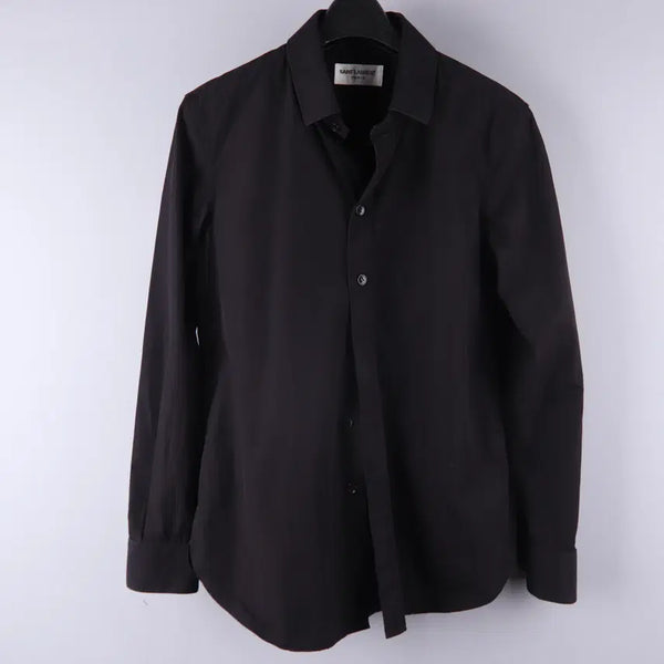 [BUNJANG] Saint Laurent Black Shirt Size 34 / SAINT LAURENT 생로랑 여성 블랙 셔츠 F34 사이즈