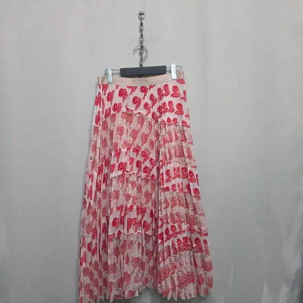 [BUNJANG] Obzee Layered Ruffle Long Skirt / 오브제 캉캉 주름 롱 스커트
