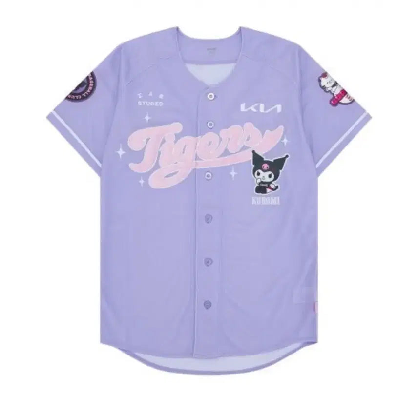 [BUNJANG] Kia Tigers Kuromi Replica Kim Ho-ryeong Baseball Jersey Light Purple / 기아타이거즈 쿠로미 레플리카 김호령 유니폼 라이트퍼플