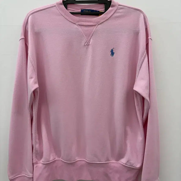 [BUNJANG] Polo Ralph Lauren Crewneck Sweatshirt Baby Pink / 폴로 랄프로렌 맨투맨 핑크