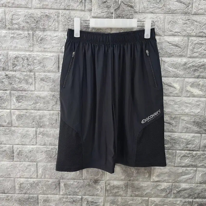 [BUNJANG] Discovery Expedition Men's Spandex Shorts Black / 디스커버리 익스페디션 남성 스판  반바지 블랙  허리둘레 30-32인치